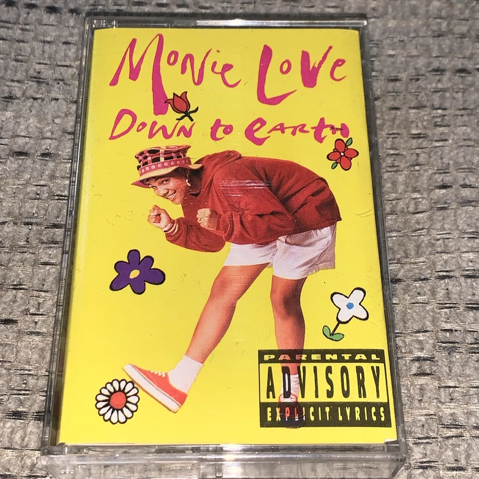 Down to Earth by Monie Love (Cassette, 1990) Rare Foto 1 de 3