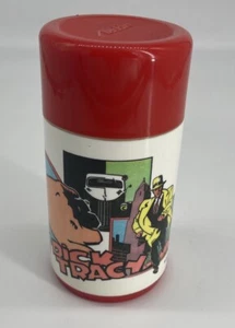 NOS Vintage Sammler 1980er Disney Dick Tracy Aladdin Thermoskanne mit Kappe und Tasse - Bild 1 von 13