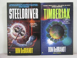 1sts,signed by 2(auth,art[1]),Steeldriver+Timberjak by Don DeBrandt(1998/9,PBOs) - Imagen 1 de 5