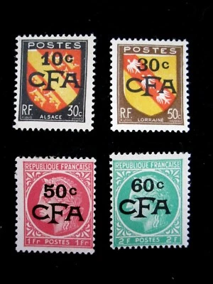 FRANCIA/REUNIÓN - SCOTT# 268-271 - SS - MNH - CAT VAL $10,30 Foto 1 de 2