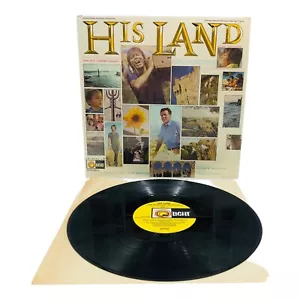 His Land 1970 Christian Movie Soundtrack Vinyl LP Cliff Richard Cliff Barrows - Picture 1 of 8