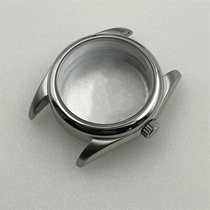 Estuche de reloj de acero inoxidable 36 mm 316 L para movimiento NH35/NH36 - Imagen 1 de 23
