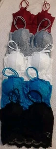 Duufin Lace Bralettes S/M Removable Pads - Lot Of 5 Premium Comfort and Style - Picture 1 of 7