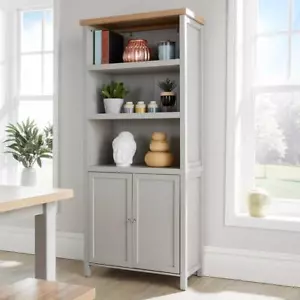 Living Room Furniture Grey Oak Coffee Console TV Stand Solid Bookcase 36mm Top - Picture 1 of 9