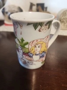 Alice in Wonderland Ceramic Cafe Cup Mug Tea Party Cafe By Paul Cardew - Picture 1 of 11