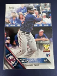 topps 2016 Miguel Sano Rookie Card Complete Set Variation, Mint - Picture 1 of 2