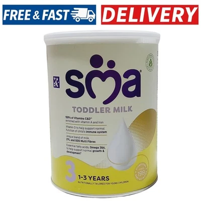 SMA Toddler Milk Stage 3 Powder Baby Formula 1-3 Years 800g - Image 1 of 4