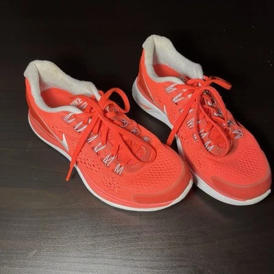 Nike Lunarglide 4 Women’s Size 7.5 Running Shoes Crimson Silver 3M 524978 604 - Image 1 of 4