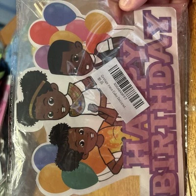 Decoración de fiesta de esquina de gracias adorno de pastel/cupcakes y 12 bolsas de botín de fiesta  Foto 1 de 4