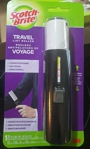 Scotch-Brite Rullo per pelucchi da viaggio, funziona benissimo su peli di animali domestici, rullo singolo, 30 ct. - Foto 1 di 6