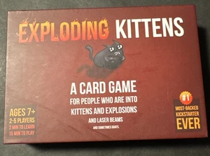 EXPLODING KITTENS Card Game Original Edition  - Picture 1 of 5