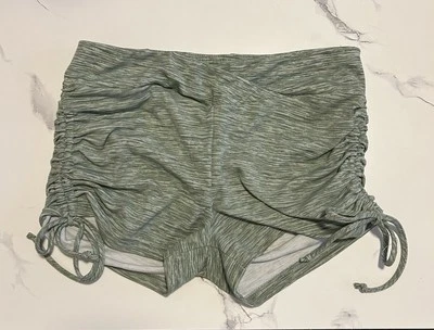 Pantalón Corto Mujer Yoga Marca SHOSHO Con Corbatas A Los Laterales Talla L Foto 1 de 4