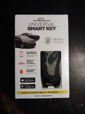 Car Keys Express Universal Smart Key  (UNSK-6MZSK) - BRAND NEW / SEALED! - Image 1 of 2