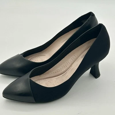 Tacones Clarks Kataleyna Rose negros #16052 talla 7,5 W agosto 2024 máxima comodidad nuevos sin etiquetas Foto 1 de 4