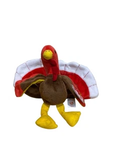 TY Beanie Baby – GOBBLES the Turkey 1996 Original New With Hang Tag - Picture 1 of 2