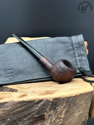 (1961) Pipa para fumar Dunhill Shell 315 F/T 2S manzana con chorro de arena Foto 1 de 4