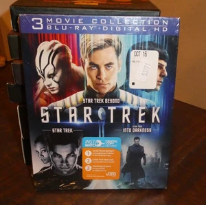 NEW Star Trek 3 Movie Collection (Blu-ray & Digital HD 2016) Brand New/Sealed - Picture 1 of 3
