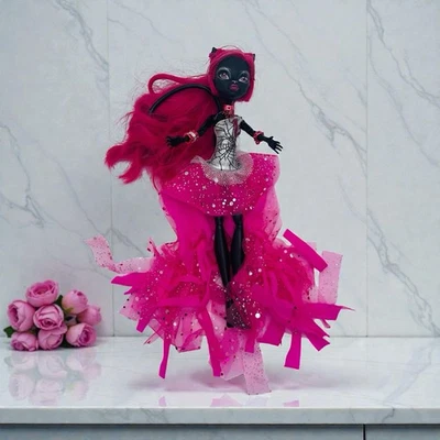 Monster High Catty Noir Doll 13 Wishes Dress Tail Jewels 2013 - Image 1 of 4