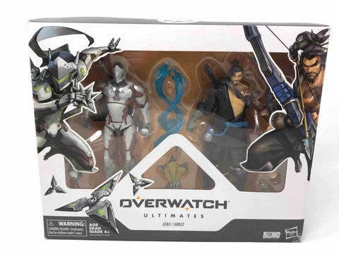 Overwatch Ultimates Series Hanzo and Genji Dual Pack 6-Inch-Scale Collectible Ac Cover