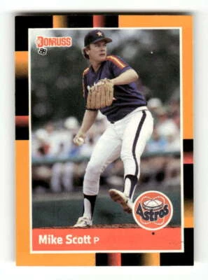 1988 Donruss Baseball's Best #206 Mike Scott NM Near Mint Astros BXCP31 - Image 1 of 2