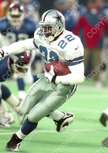 EMMITT SMITH - DALLAS COWBOYS  - Vintage 35mm Football Negative 6.26aa *READ - Picture 1 of 1