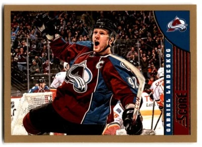 2013-14 Score Gold Gabriel Landeskog #109 Colorado Avalanche - Image 1 of 2