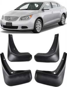 Genuine Front & Rear Splash Guards Mud Flaps For 2012-2016 Buick LaCrosse Sedan - Picture 1 of 6