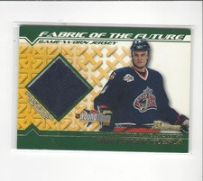 2002-03 Bowman YoungStars Rostislav Klesla JERSEY Blue Jackets