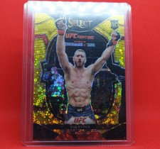 2023 Panini Select UFC Joe Pyfer Concourse Gold Disco Prizim 10/10