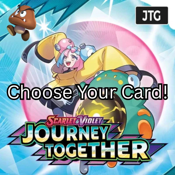 Pokemon TCG Journey Together Choose Your Card! - Pack Fresh -BULK SAVINGS! - Image 1 of 1
