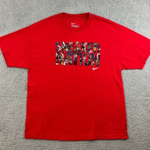 red nike shirts