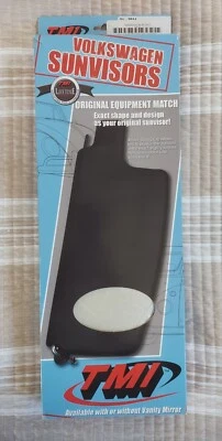 Sun Visor Set White Left Side Right Side Fits Volkswagen Type1 Bug 1958-1964 - Image 1 of 4