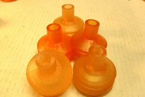  qty 5 -  Vicas Vacuum Cup - Double Bellows VC 32D 2" OD Clear, New - Picture 1 of 4