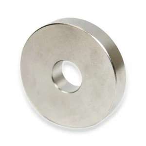 1X Ring 50mm x 10mm, Hole 15mm DIAMETRIC Neodymium Rare Earth Donut Magnet - Picture 1 of 3