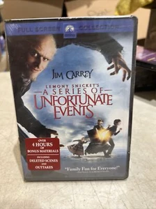 Nickelodeon Movies Lemony Snicket's A Series Of Unfortunate Events DVD Sealed - Picture 1 of 2