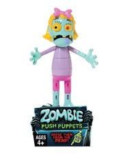 Funny Kids Zombie Miniature Push Puppet Monster (Girl) by Hog Wild New Figure
