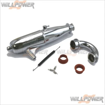 EFRA-2075 Exhaust Tuned Pipe / 3 Chamber #SA219CS (RC-WillPower) SH - Image 1 of 2