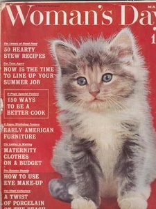 Woman's Day Mag 50 Hearty Stews March 1961 090419nonr - Picture 1 of 1
