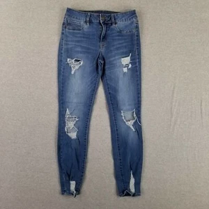 Rewash Jeans Size 5 Skinny Soft Stretch Denim Light Wash Distressed - Picture 1 of 10