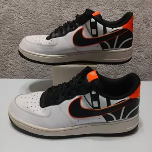 Nike Air Force 1 One Low '07 LV8, White/Black, 823511-104, Mens Size 12 - Picture 1 of 17