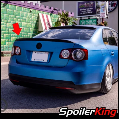 Spoiler labial traseiro porta-malas Duckbill (adequado para: Volkswagen Jetta 2006-2010) 284G - Imagem 1 de 4