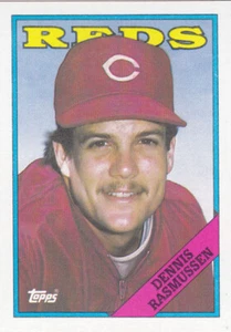 1988 TOPPS...DENNIS RASMUSSEN...NRMT...# 135...REDS...FREE COMBINED SHIPPING - Bild 1 von 1