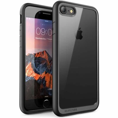 SUPCASE Slim Clear Case Cover for New Apple iPhone SE 2nd Gen 2020 & iPhone 7 8 - Image 1 of 4