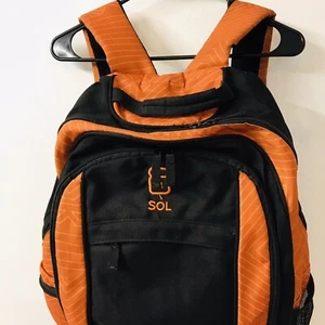 Sol Exposure Rucksack schwarz und orange - Bild 1 von 7