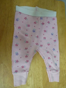 Circo Pink Floral Longjohns size 6 mo - Picture 1 of 4