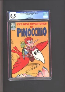 Neu Adventures of Pinocchio #nn (#1) CGC 8.5 Jiminy Cricket Cover 1962 - Bild 1 von 2