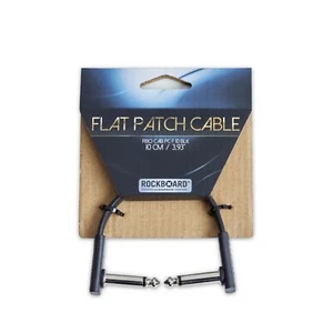RockBoard Flat Patch Cable, Black, 10 cm (3.93"), low profile - Picture 1 of 4