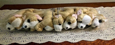 Paquete de 6 WEBKINZ LIL'KINZ CHIHUAHUAS sin abrir nuevos con códigos adjuntos Foto 1 de 2