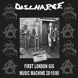 DISCHARGE LIVE AT THE MUSIC MACHINE 1980 (CLEAR VINYL) VINYL LP pre order 13/10 - Picture 1 of 1