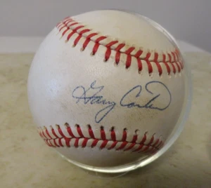 Gary Carter Signed National League Baseball New York Mets HOF NO COA - Picture 1 of 5